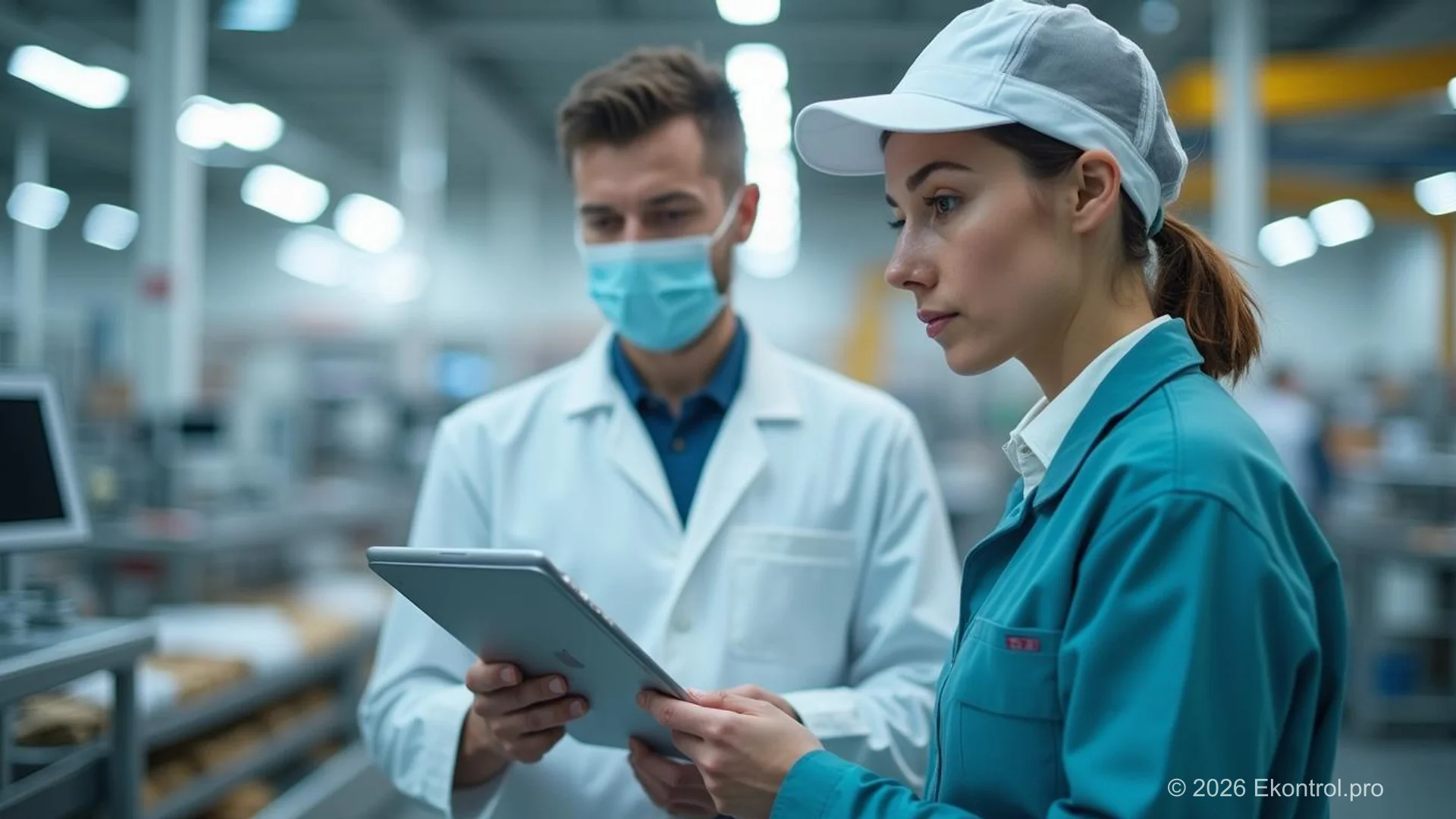 Inspecting High Care production zoning and foreign body controls at a food manufacturing facility during BRCGS Food Safety Issue 9 audit preparation