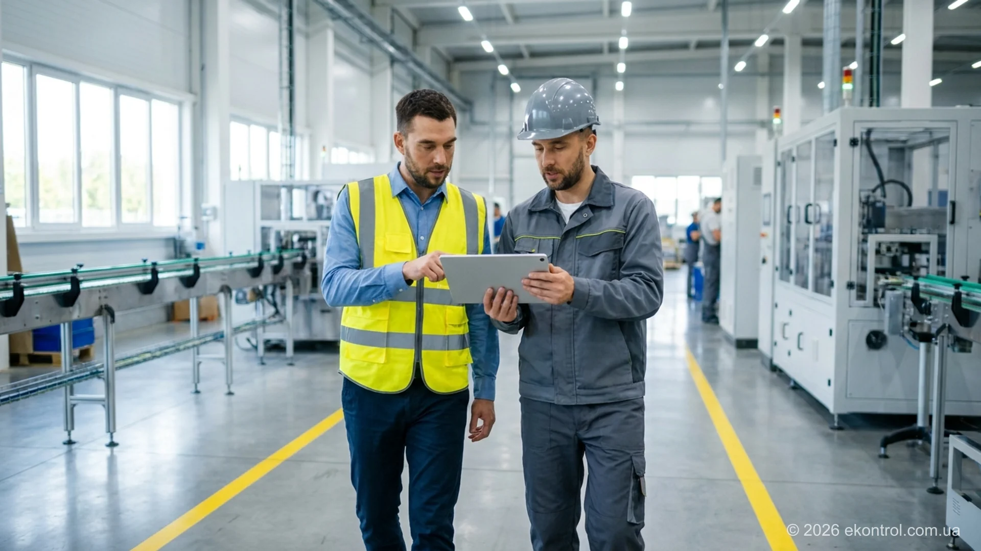 Occupational health and safety management system at a company built to ISO 45001