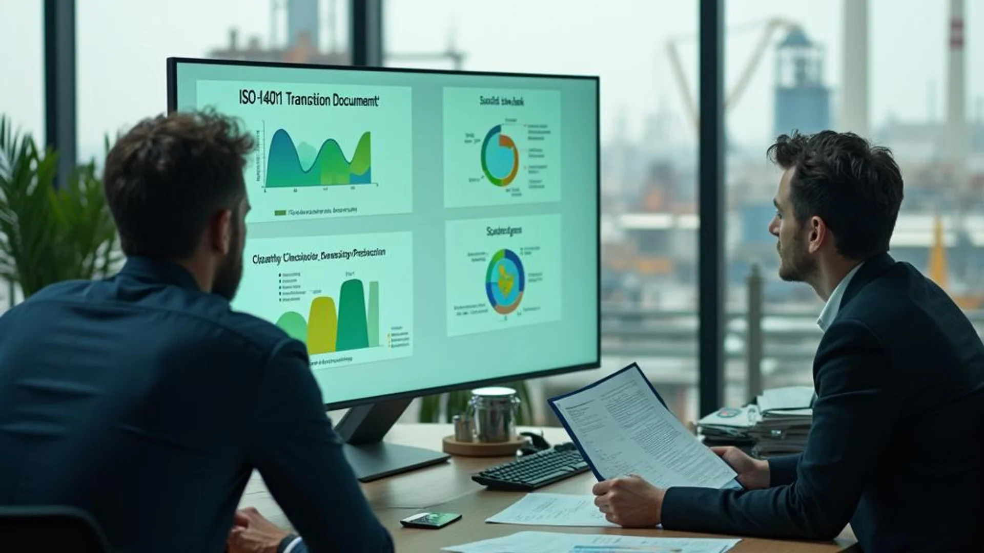 Команда обговорює перехід на ISO 14001:2026