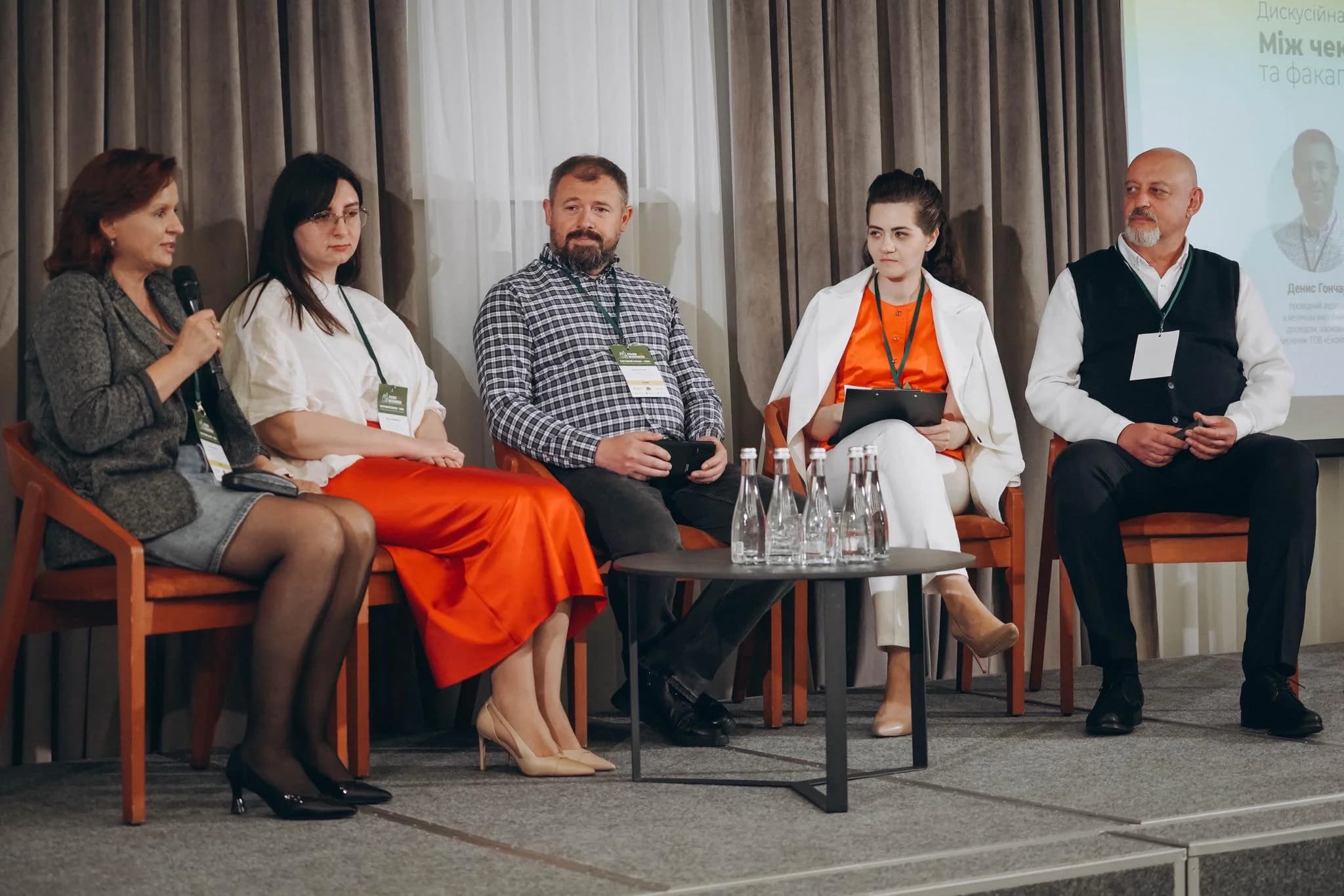 Participants of a food industry event