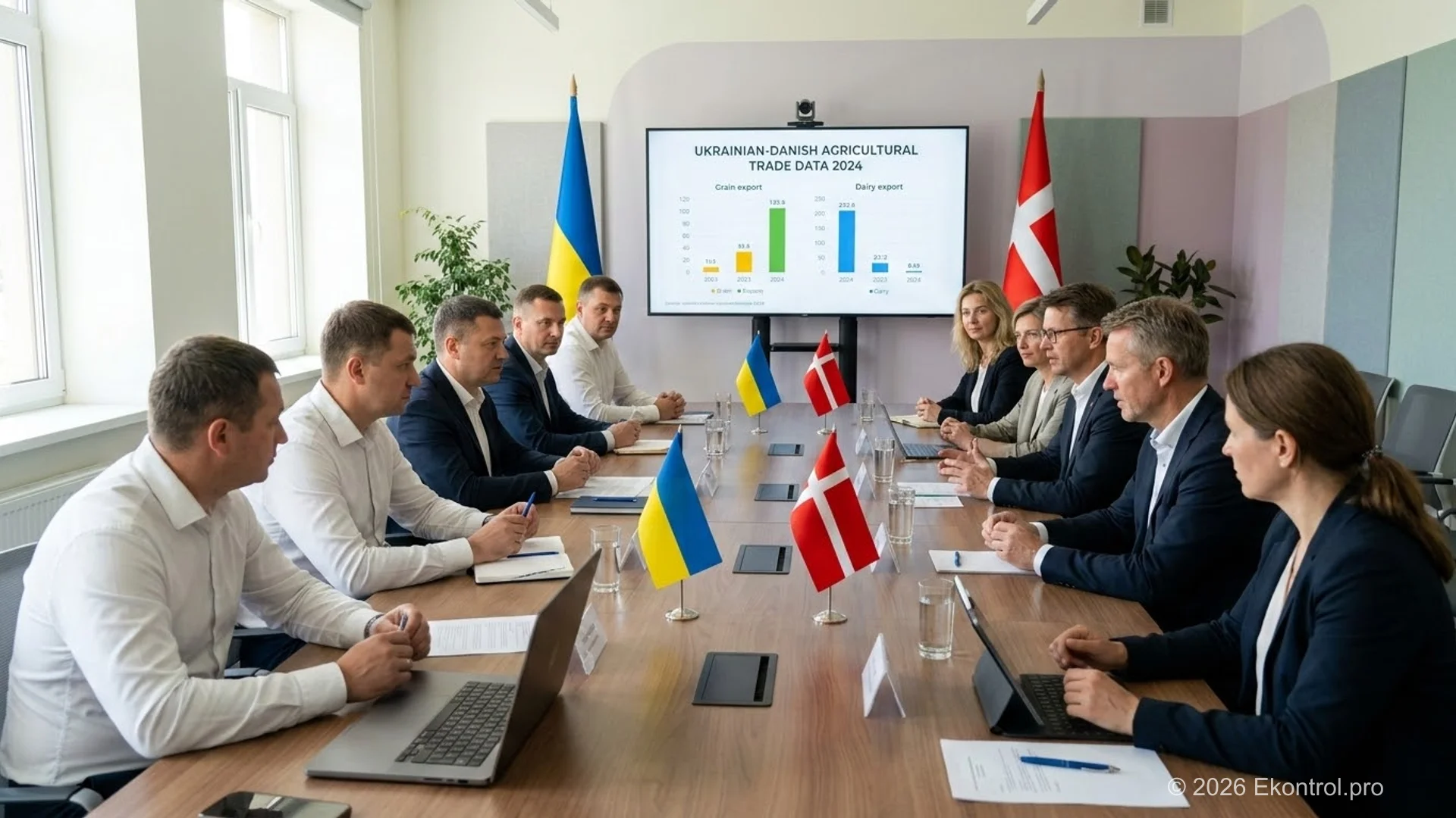 Україна та Данія: пріоритети співпраці у продовольстві та агросекторі на 2026 рік