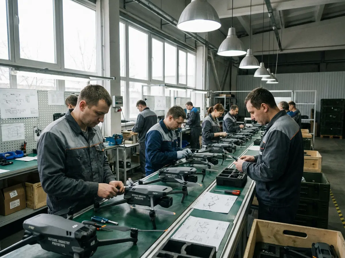 Ekontrol team discussing quality requirements in defense manufacturing
