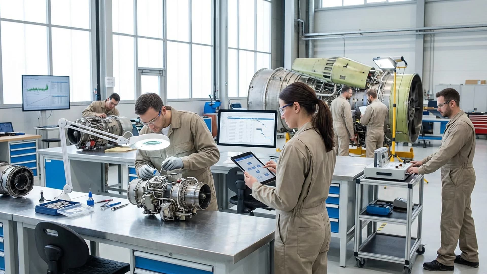 Service and repair centers