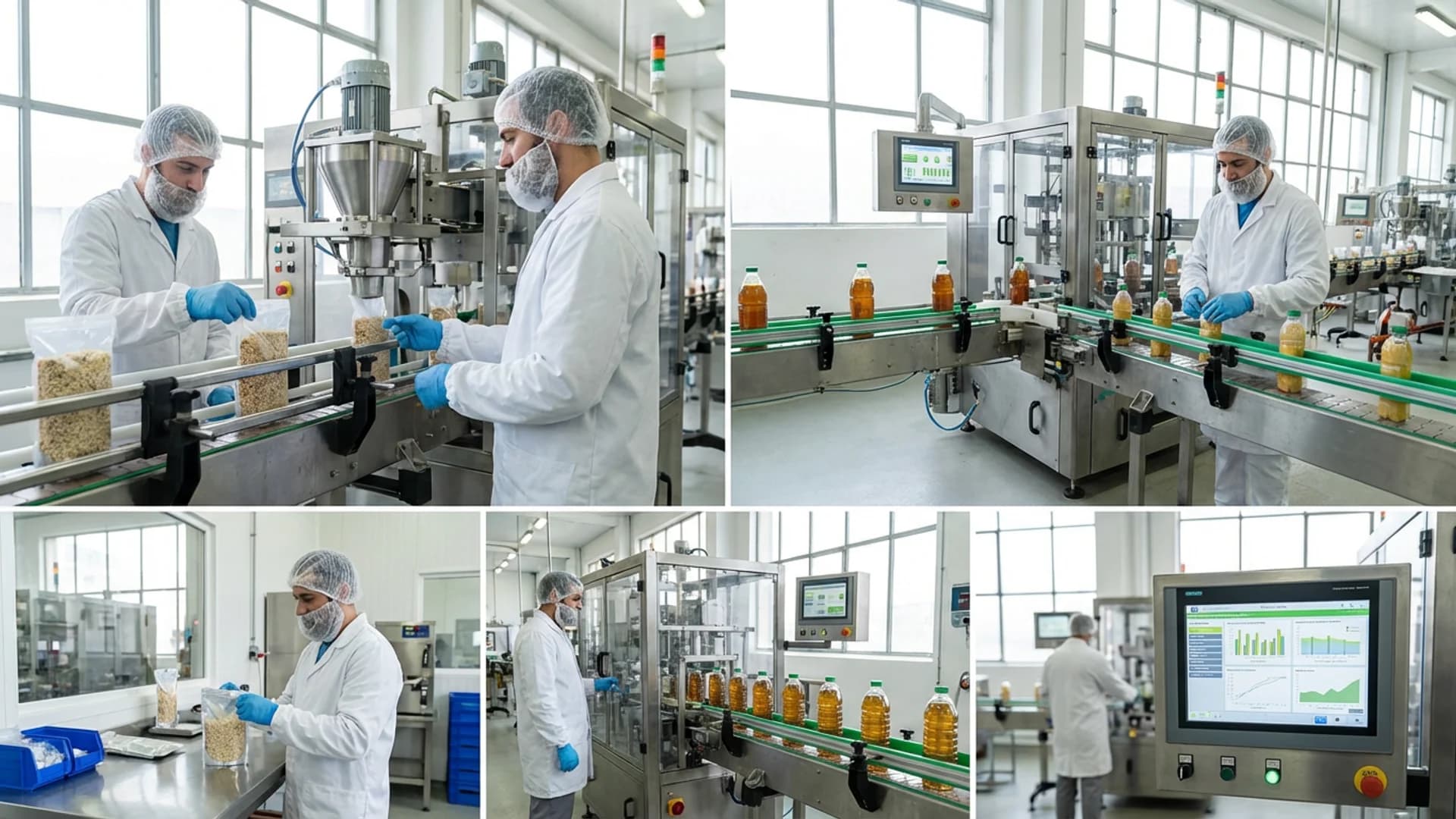 Packing and portioning enterprises
