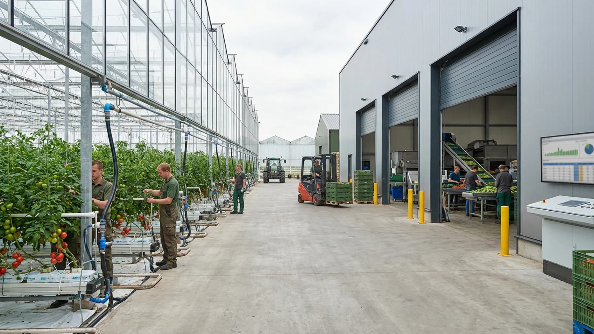 Тепличні та овочеві комплекси