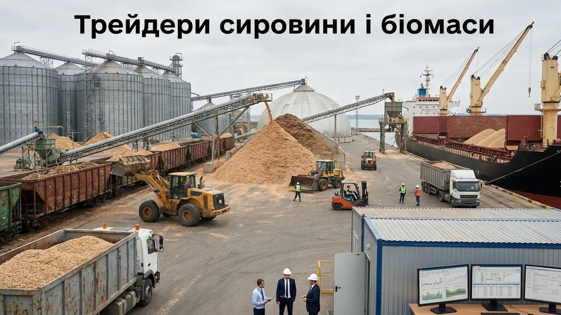 Raw material and biomass traders