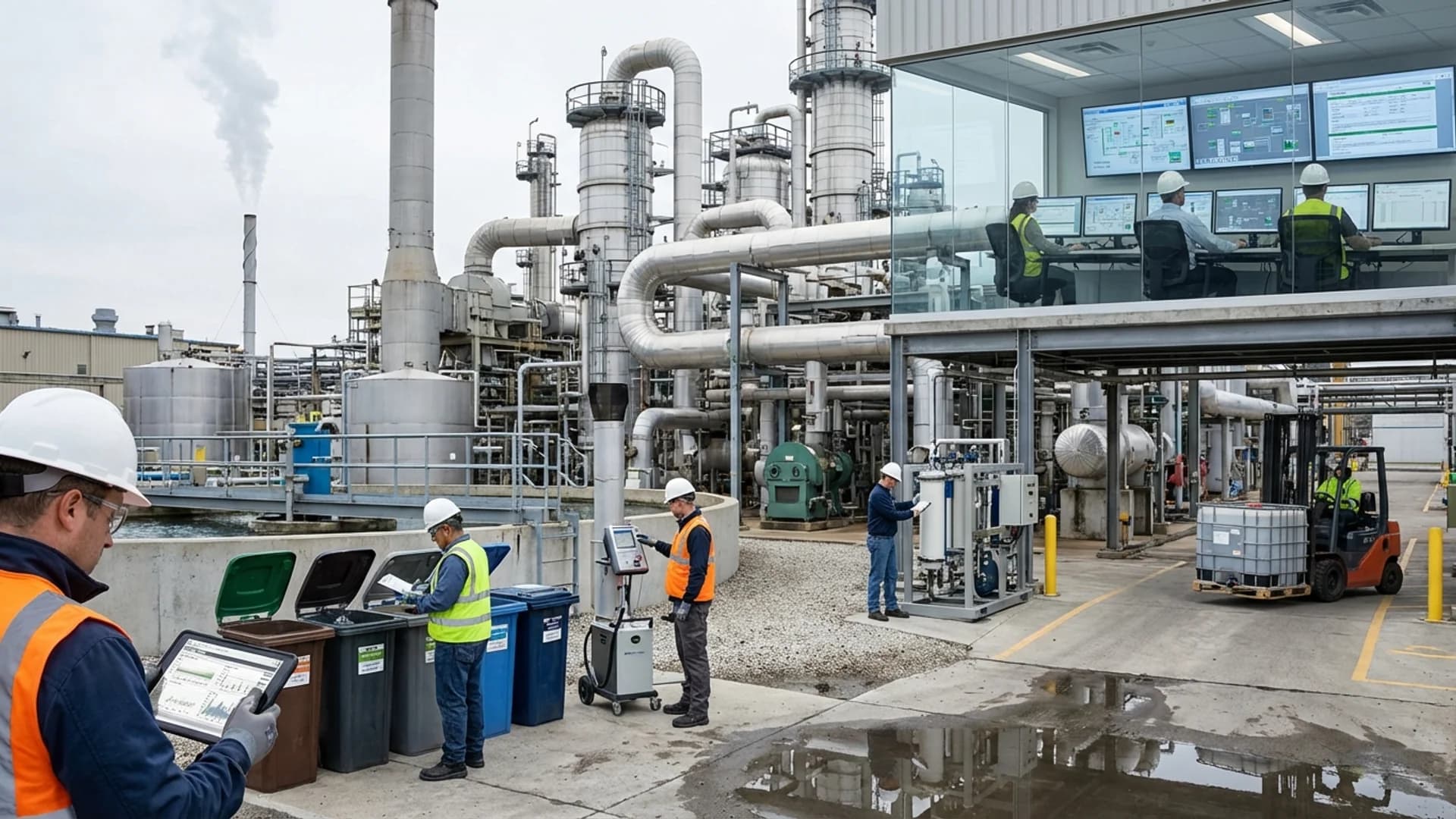 Chemical and processing companies